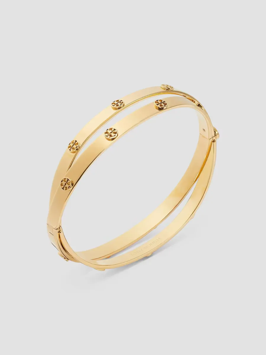 Icon Logo Double Bracelet by Tory Burch