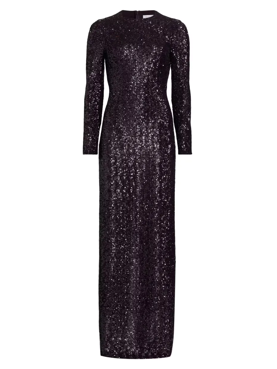 Michael Kors Collection Sequined Sheath Gown by MICHAEL Michael Kors