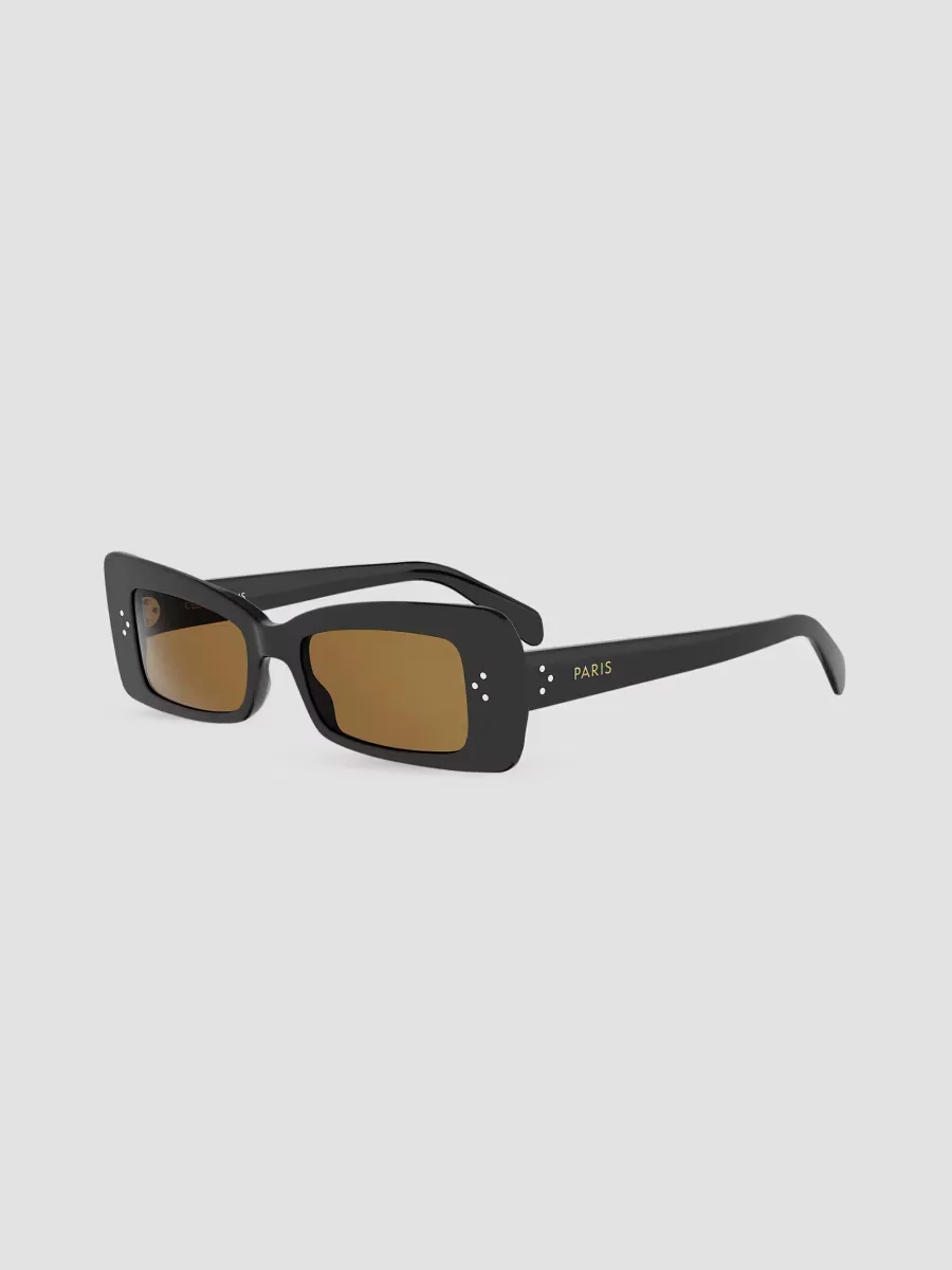3 Dots HD 54MM Rectangular Sunglasses by Celine