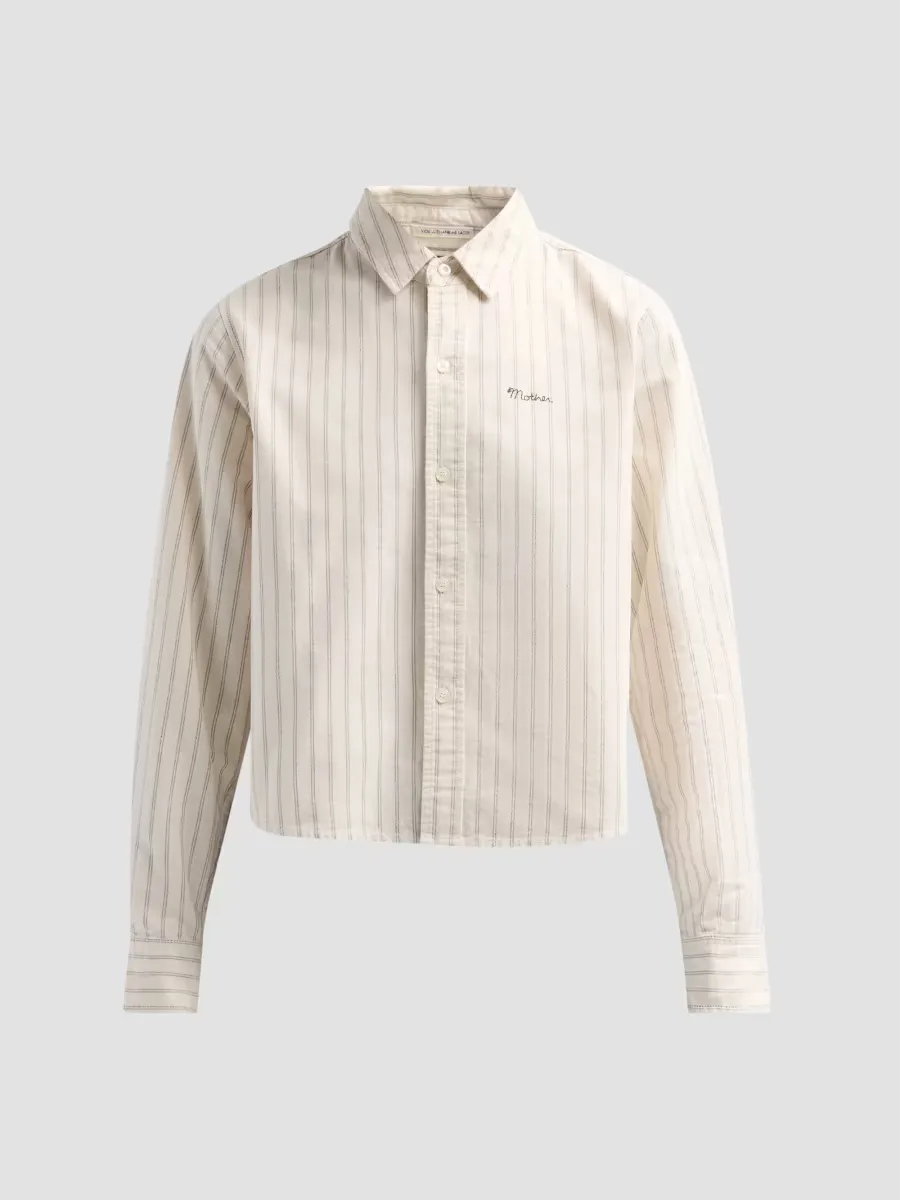 The Cropped Bestie Shirt by MOTHER