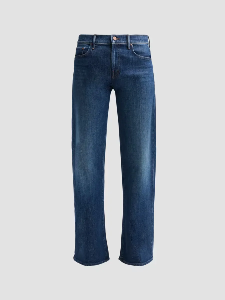 The Mid-Rise Lasso Sneak Jeans by MOTHER