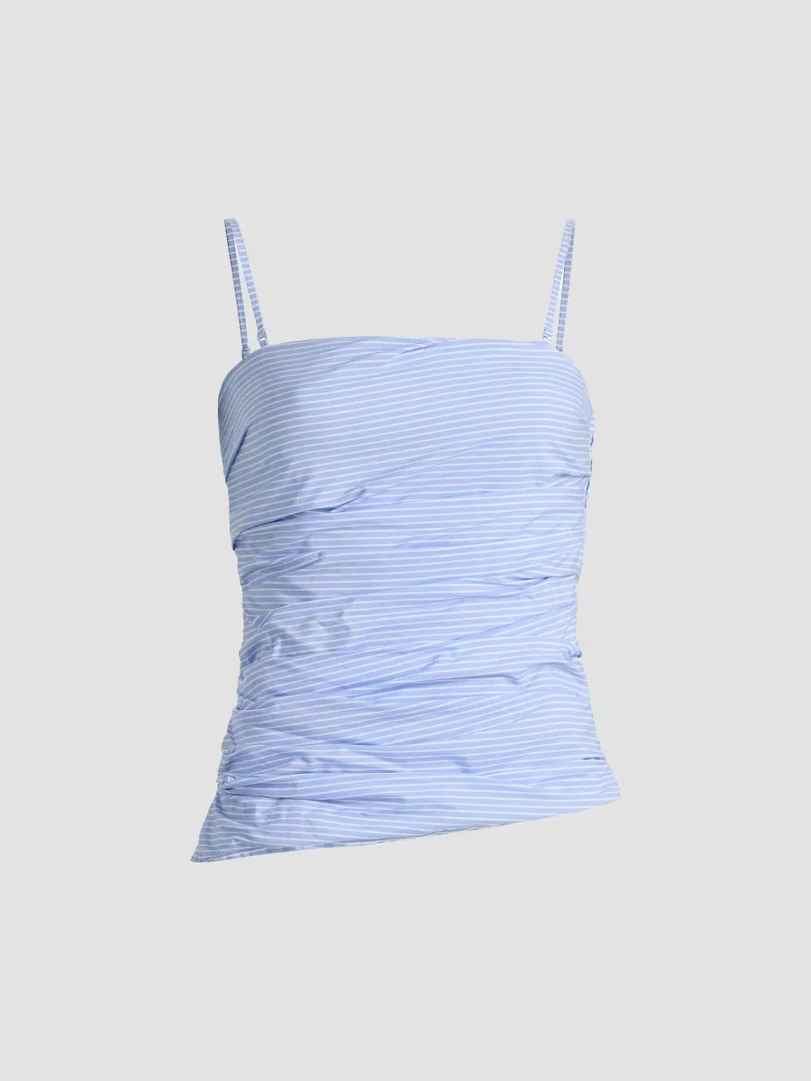 Emerson Ruched Bustier Top by SIMKHAI