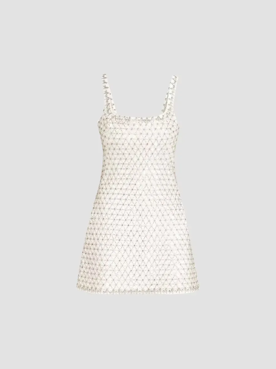 Ziva Embellished Minidress by SIMKHAI
