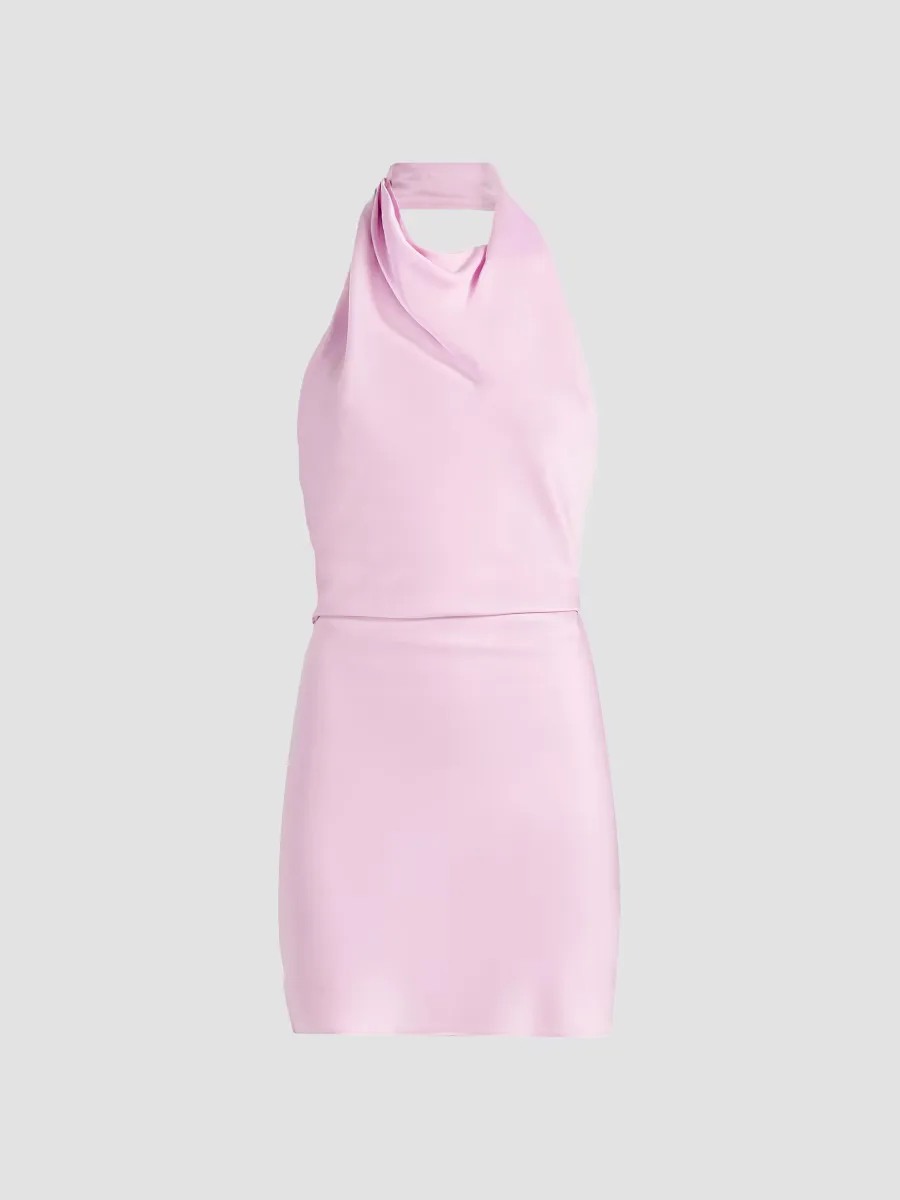 Reanna Satin Minidress by SIMKHAI
