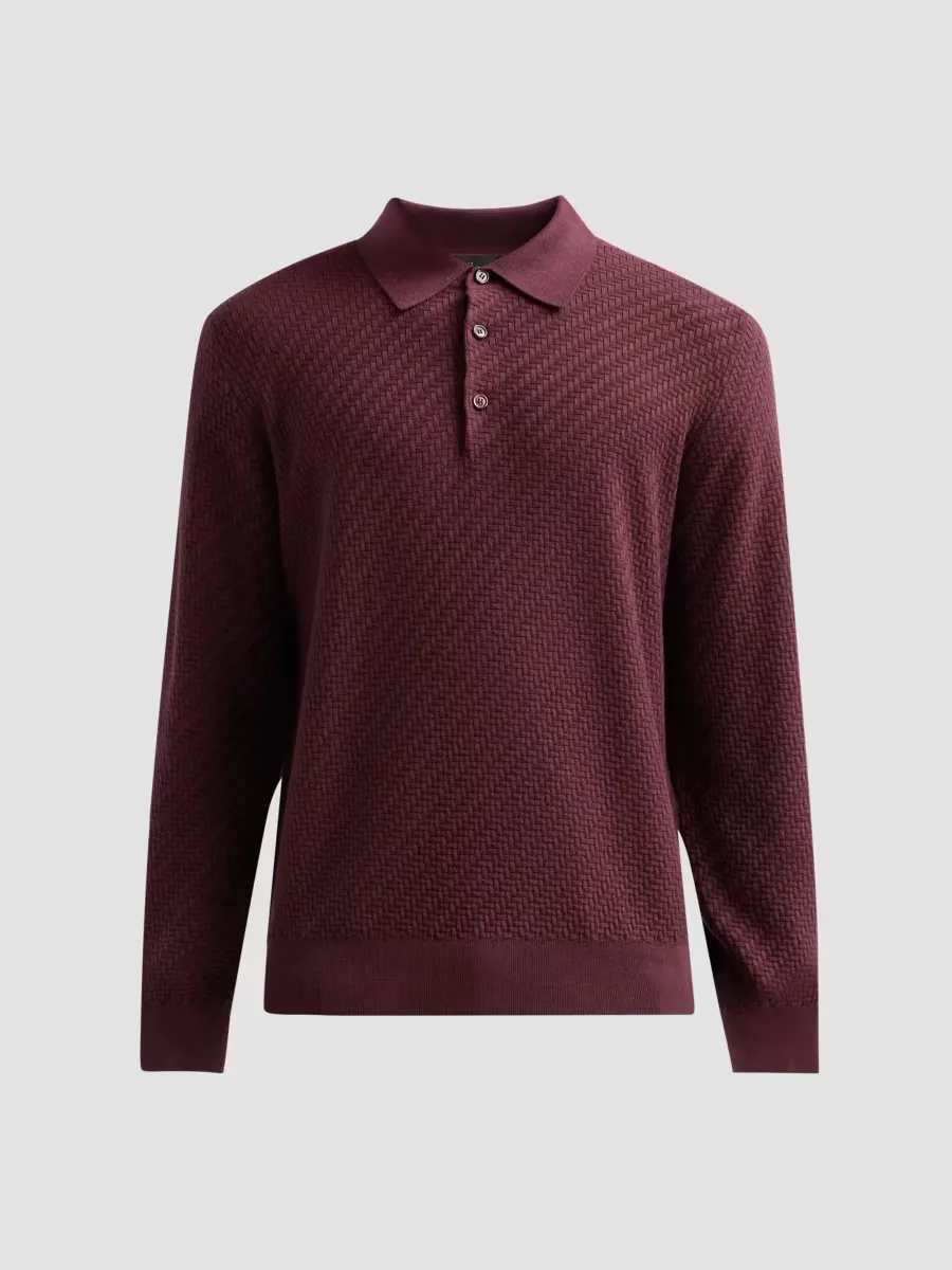 Cotton-Silk-Cashmere Polo Shirt by Brioni