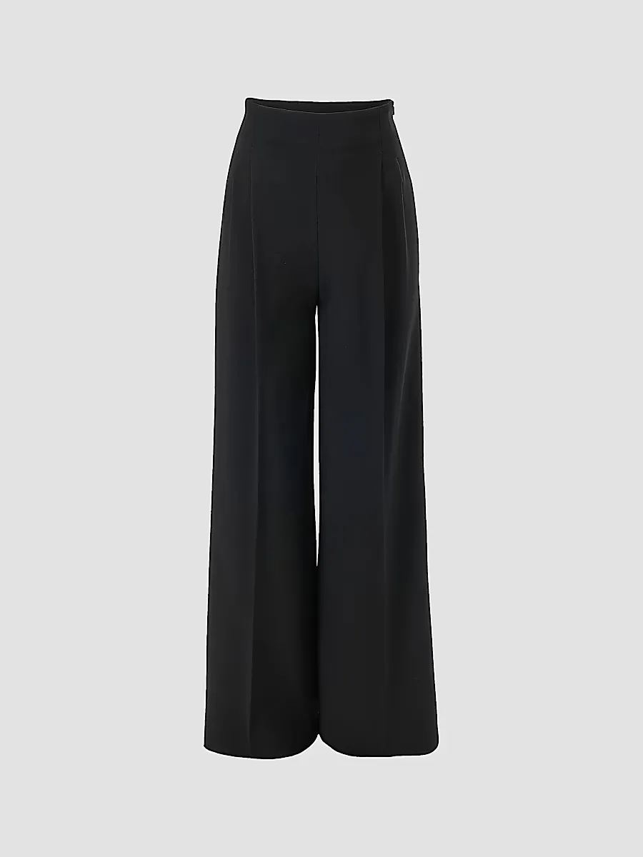 Marisol Wool Wide-Leg Pants by Carolina Herrera
