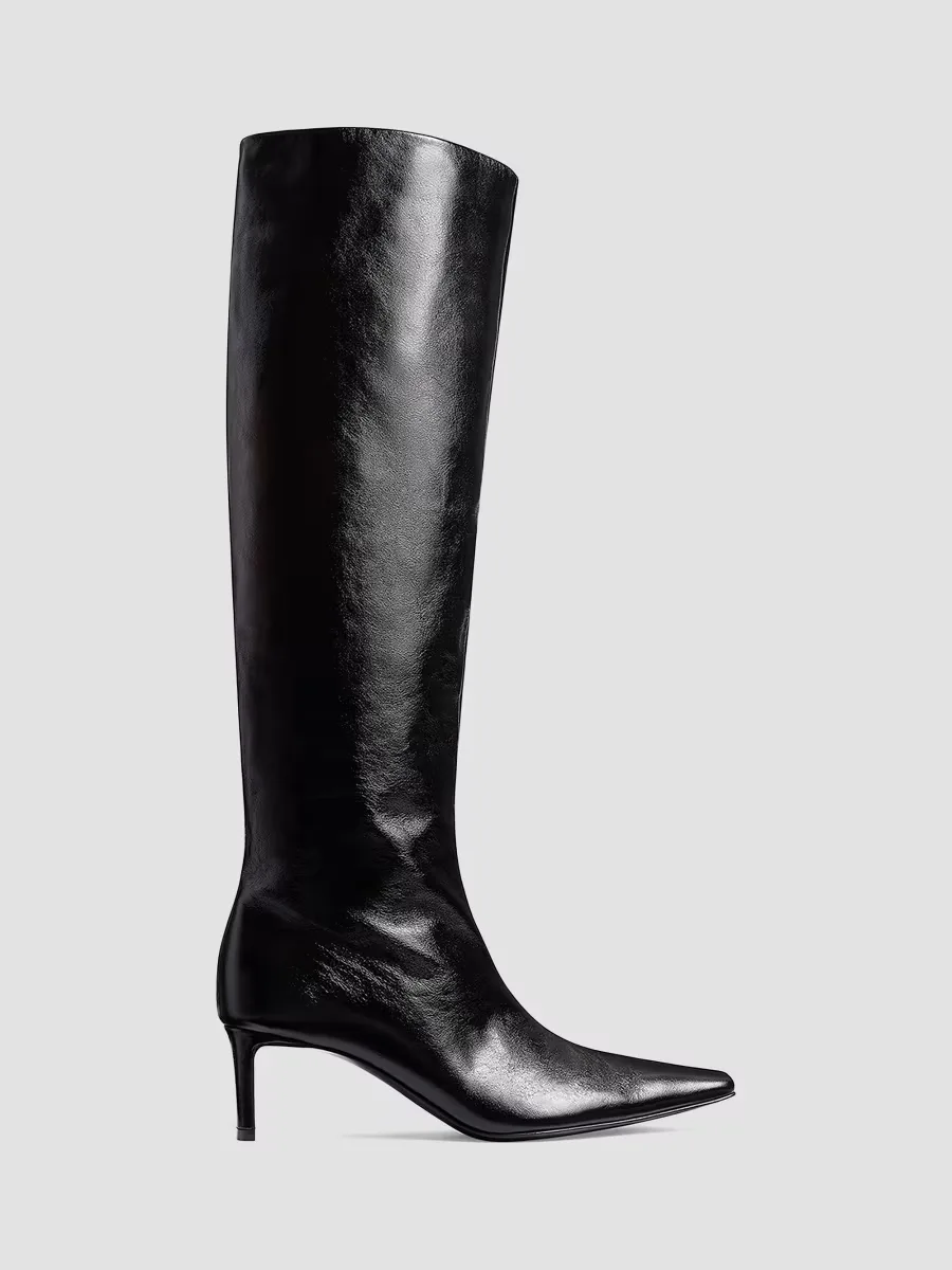 Ona 55MM Knee-High Leather Boots