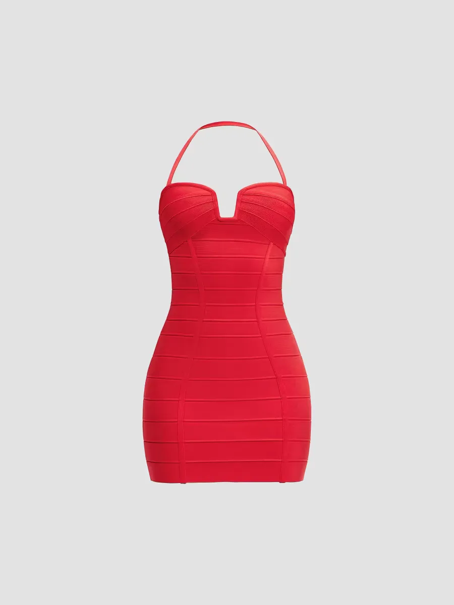 Holly Bandage Minidress by Herv Lger
