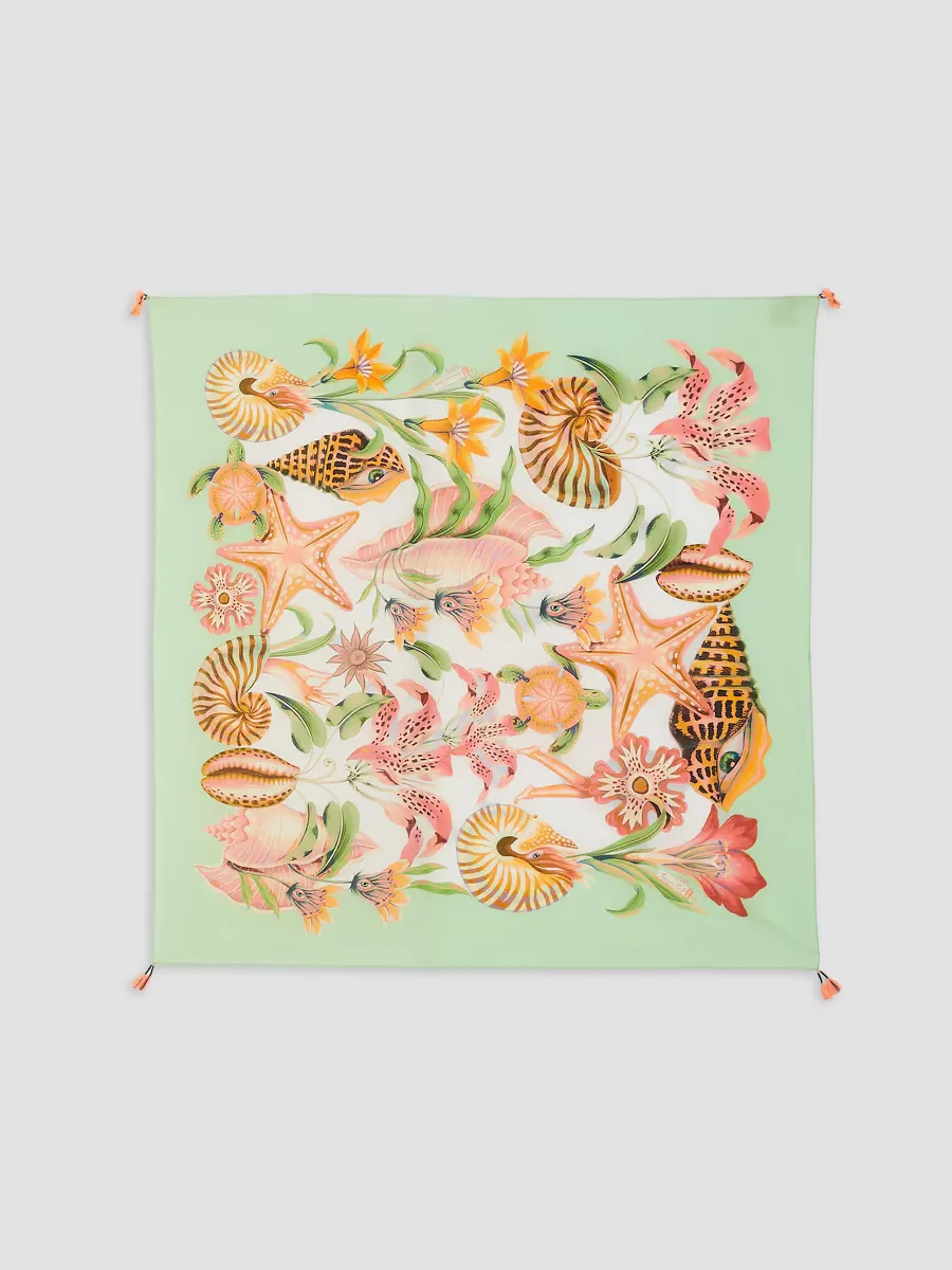 Shell Print Sarong by FARM Rio