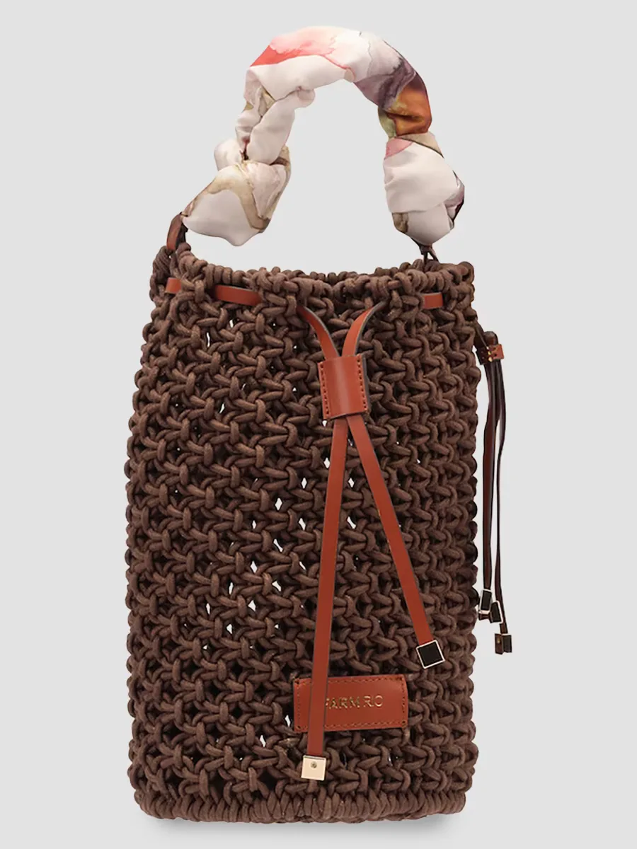 Macrame Bucket Bag by FARM Rio