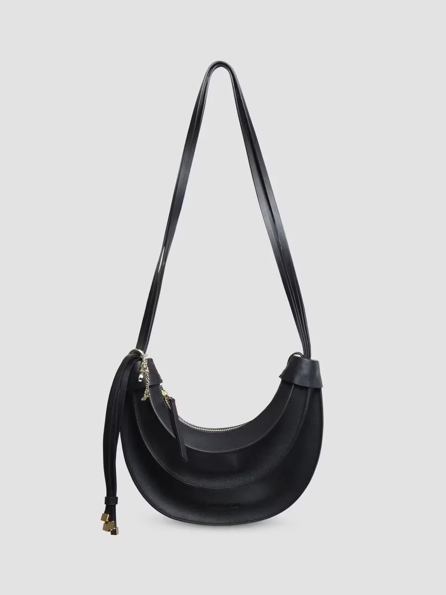 Leather Banana Crossbody Bag by FARM Rio