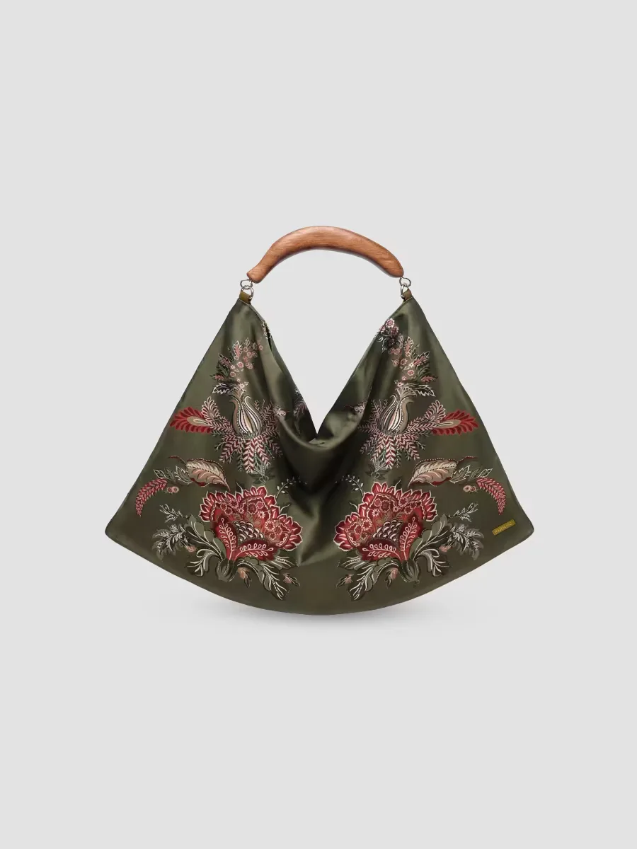 Scarf Large Hobo Bag by FARM Rio