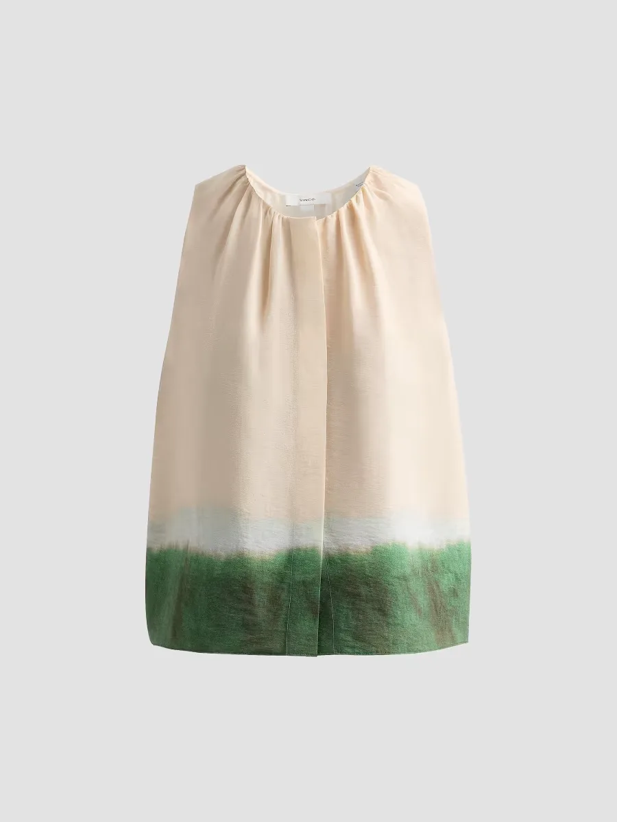 Dip-Dye Sleeveless Top by Vince