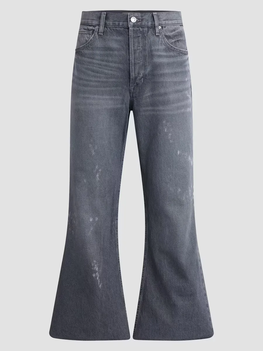 Hendrix Whiskered Flared Jeans by Hudson Jeans
