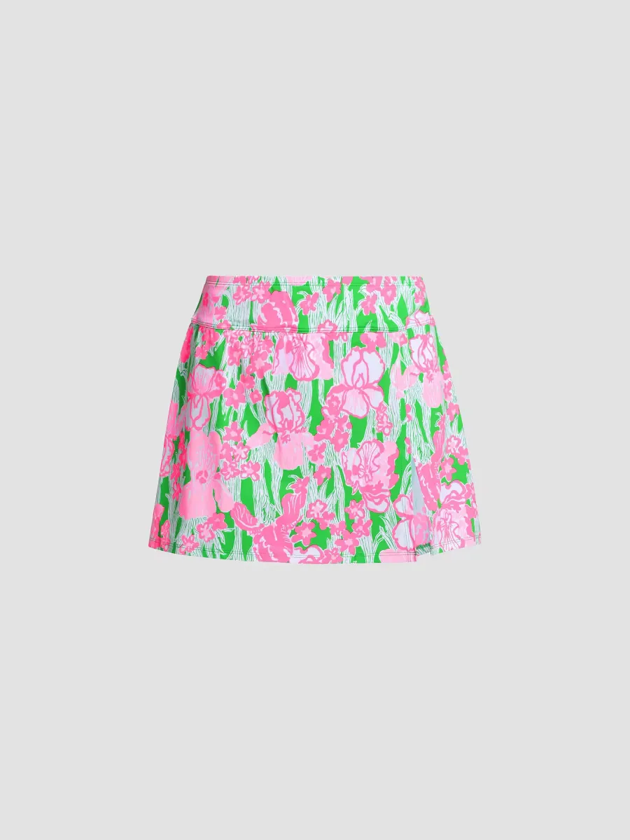 Kellyann Floral Swim Skirt by Lilly Pulitzer