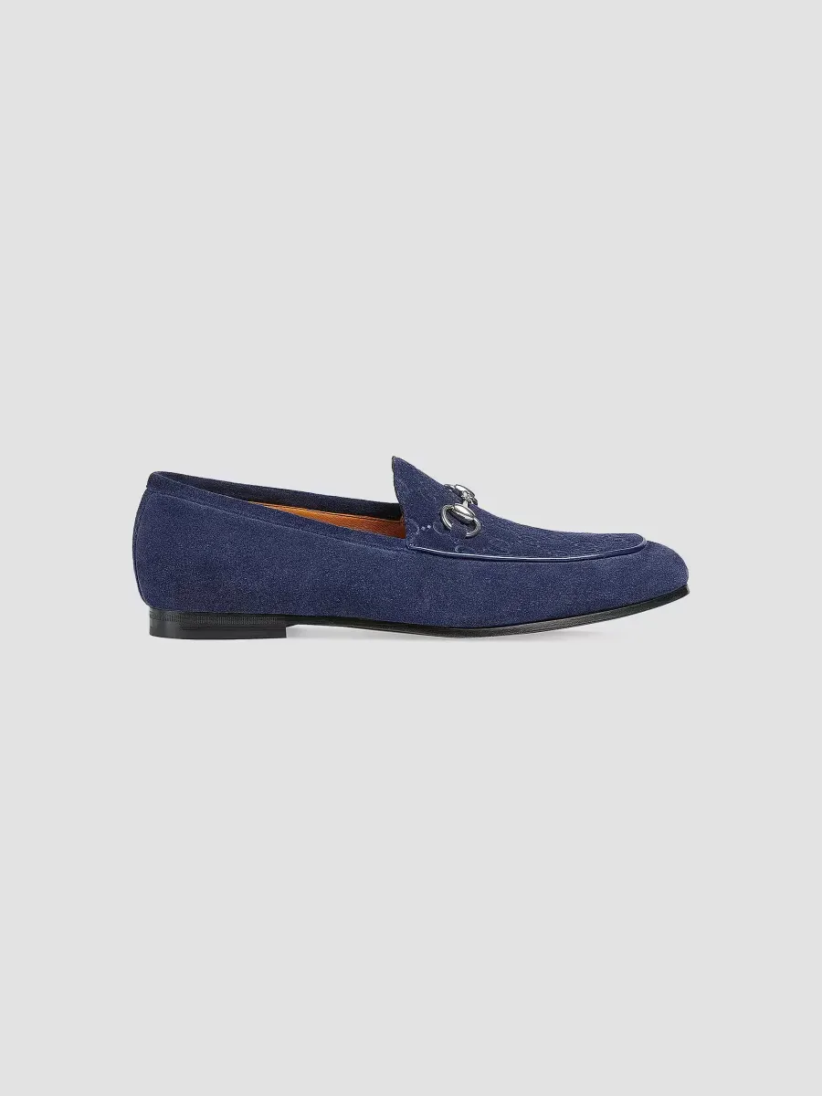 Jordy Leather Loafers by Gucci