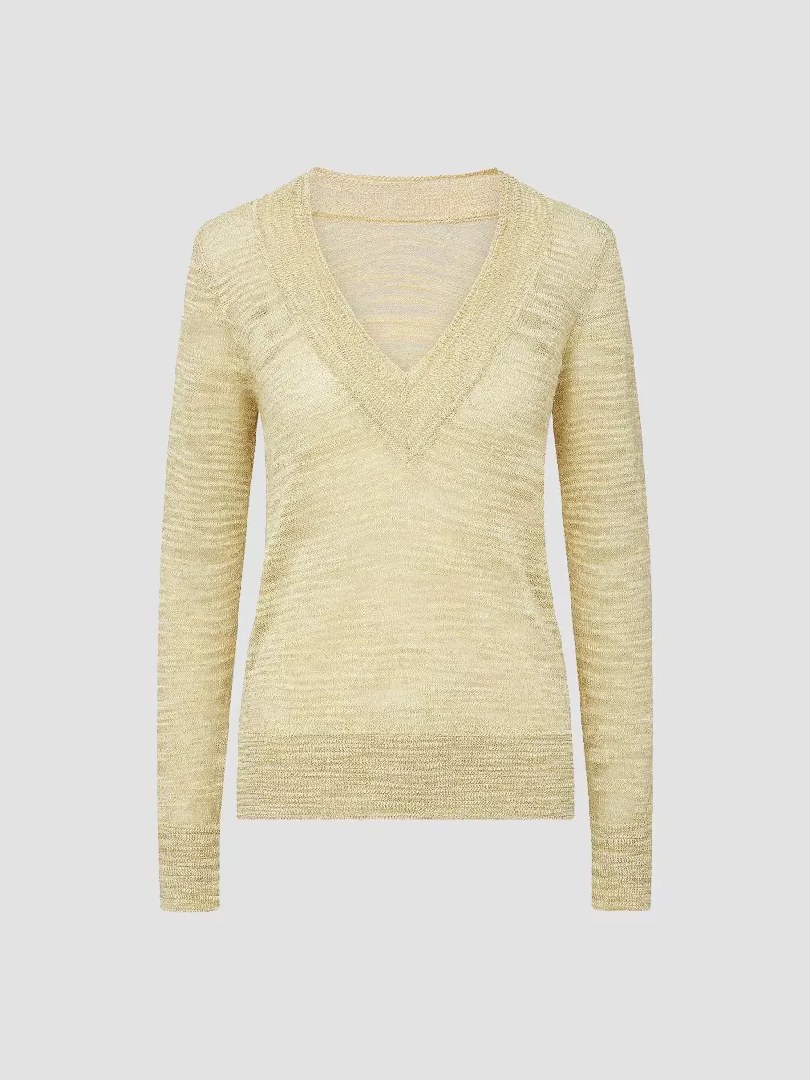 Veronica Beard Coleta Linen-Blend Sweater by Veronica Beard