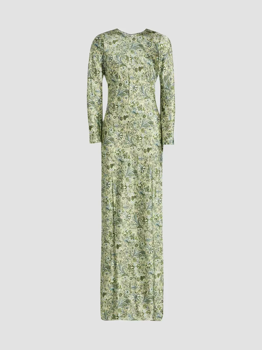 Veronica Beard Gemma Floral Silk-Blend Maxi Dress by Veronica Beard