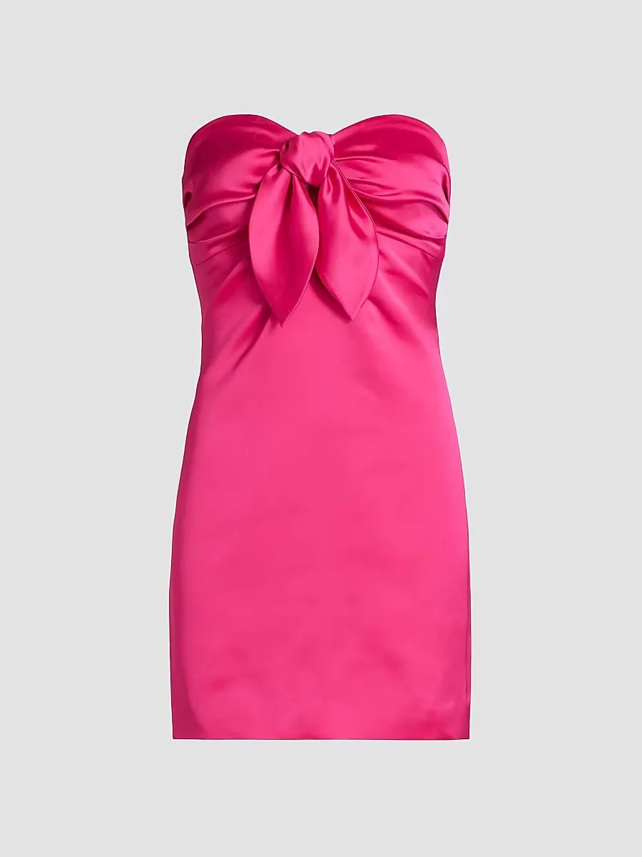 Orion Bow Minidress by Ramy Brook