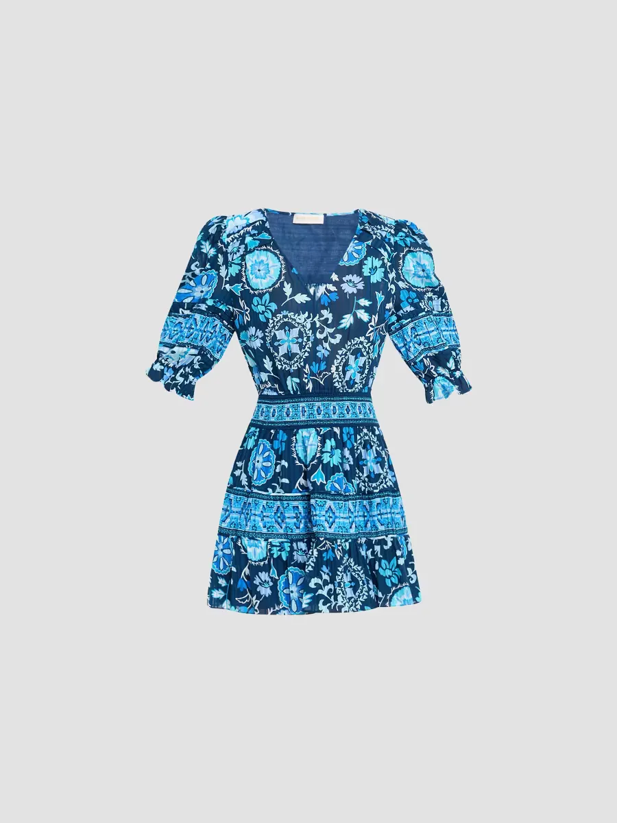 Maya Floral Minidress by Ramy Brook