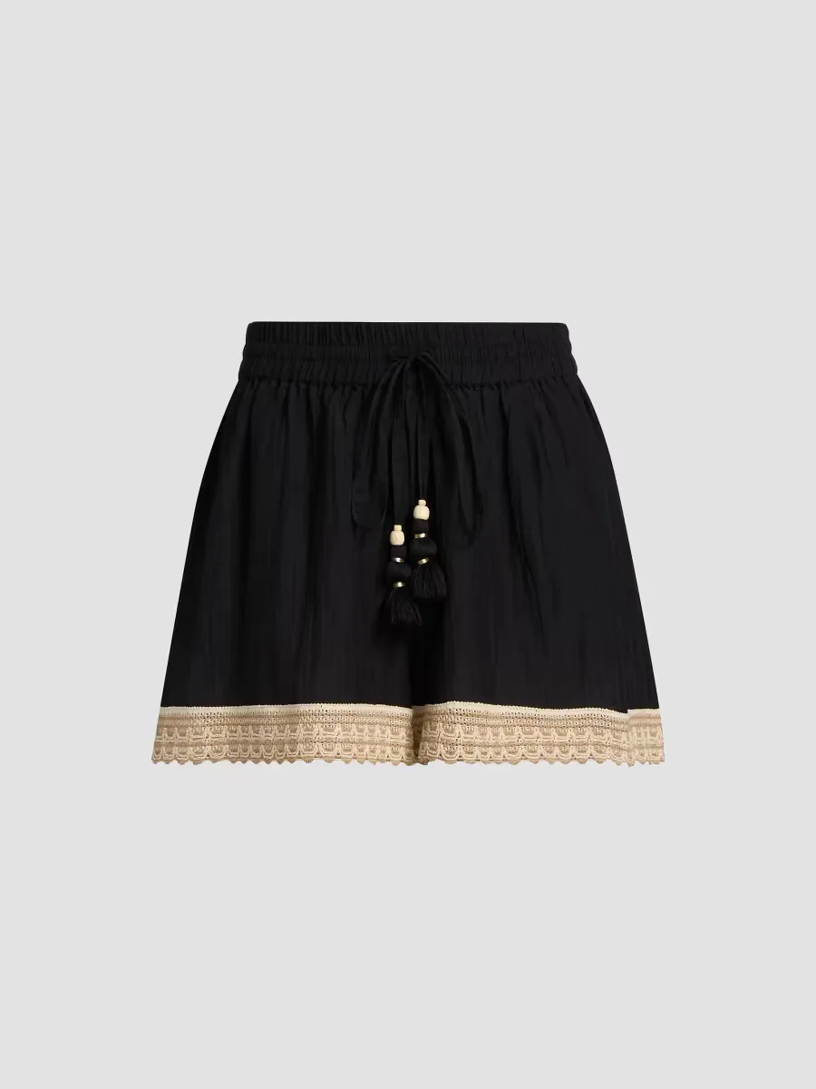 Adrienne Cotton Cover-Up Shorts by Ramy Brook