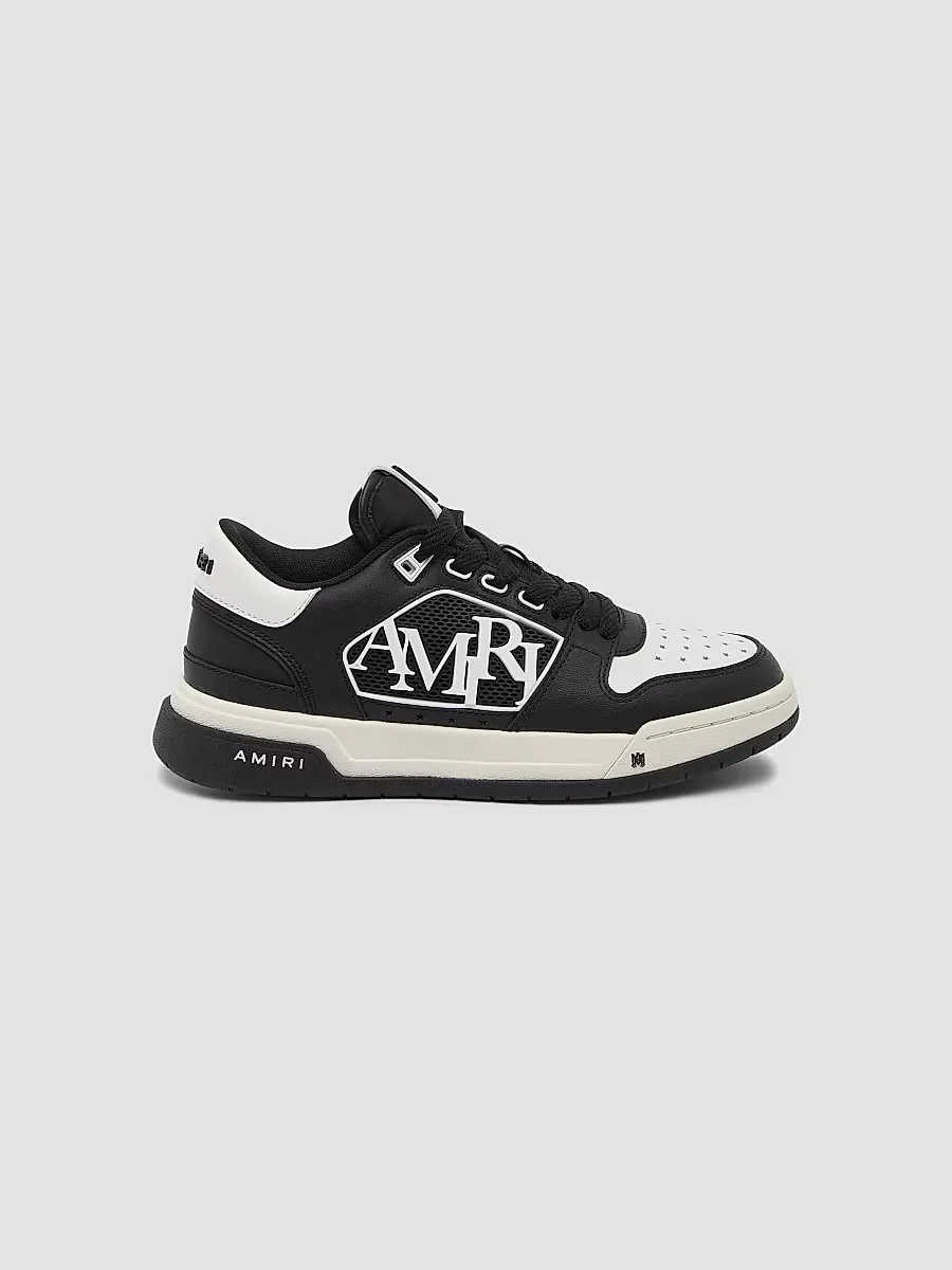 Leather Logo Platform Sneakers by AMIRI