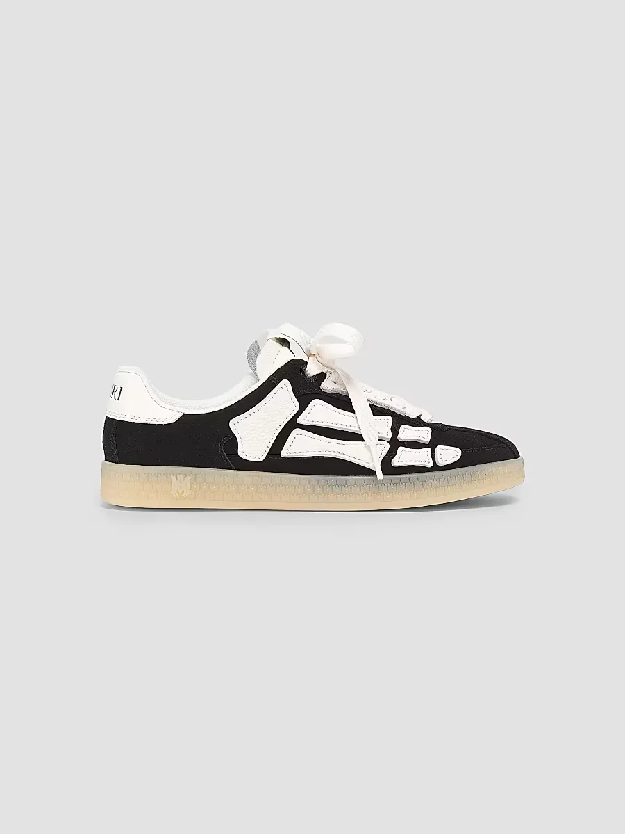 Pacific Bones Leather Sneakers by AMIRI