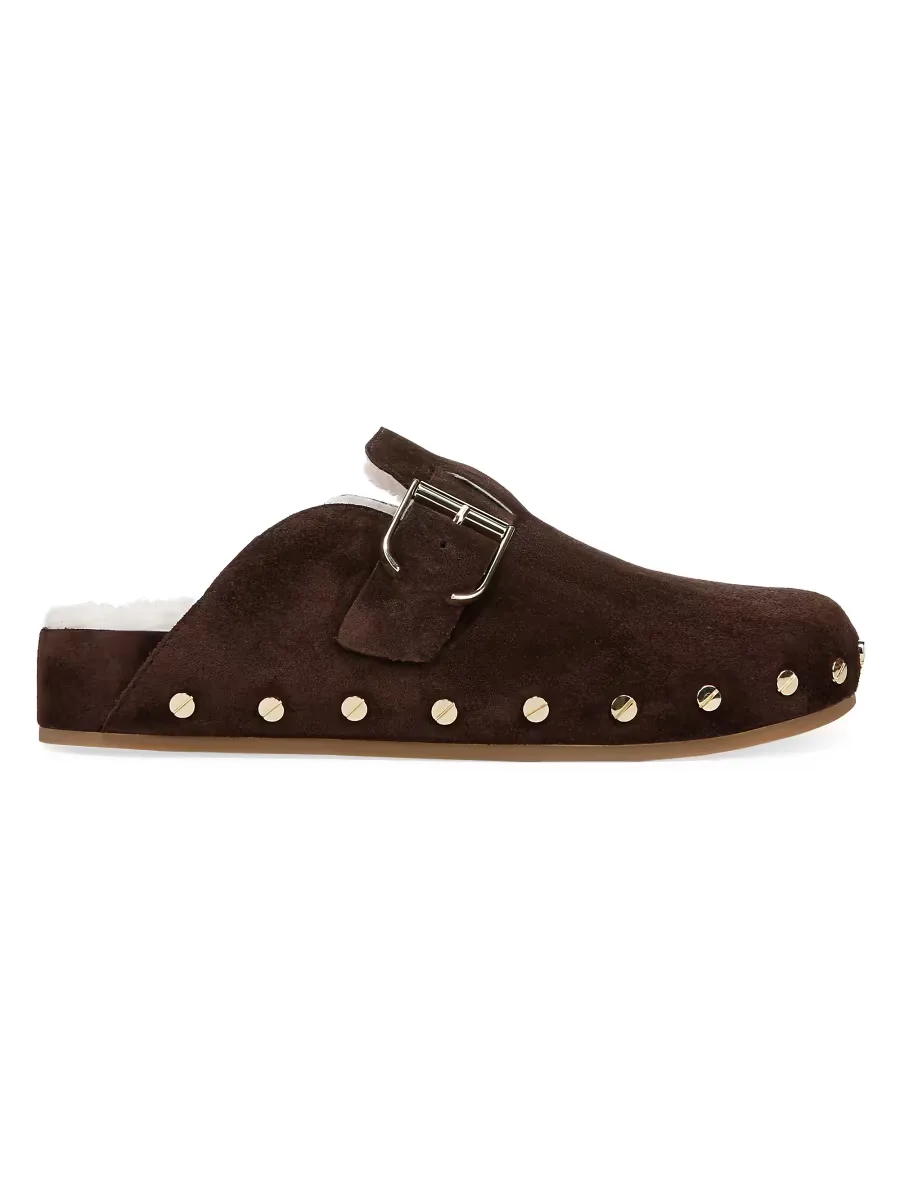 Fern-2 Suede Mules by Veronica Beard