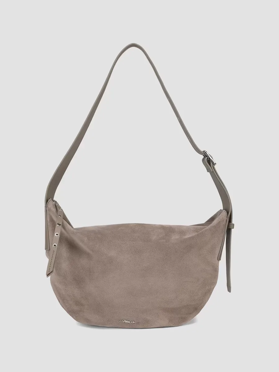 The Go Hammock Suede Bag by 3.1 Phillip Lim