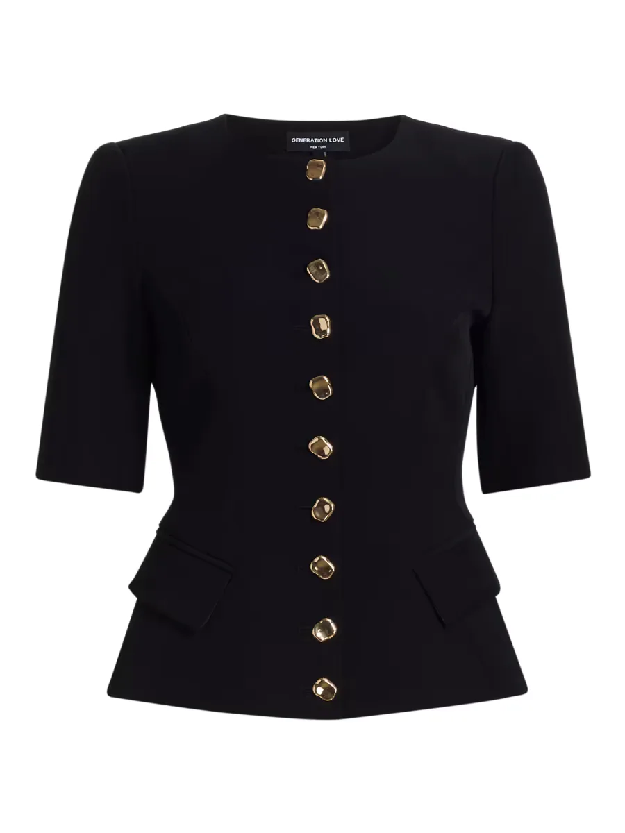Adriana Crepe Jacket by Generation Love