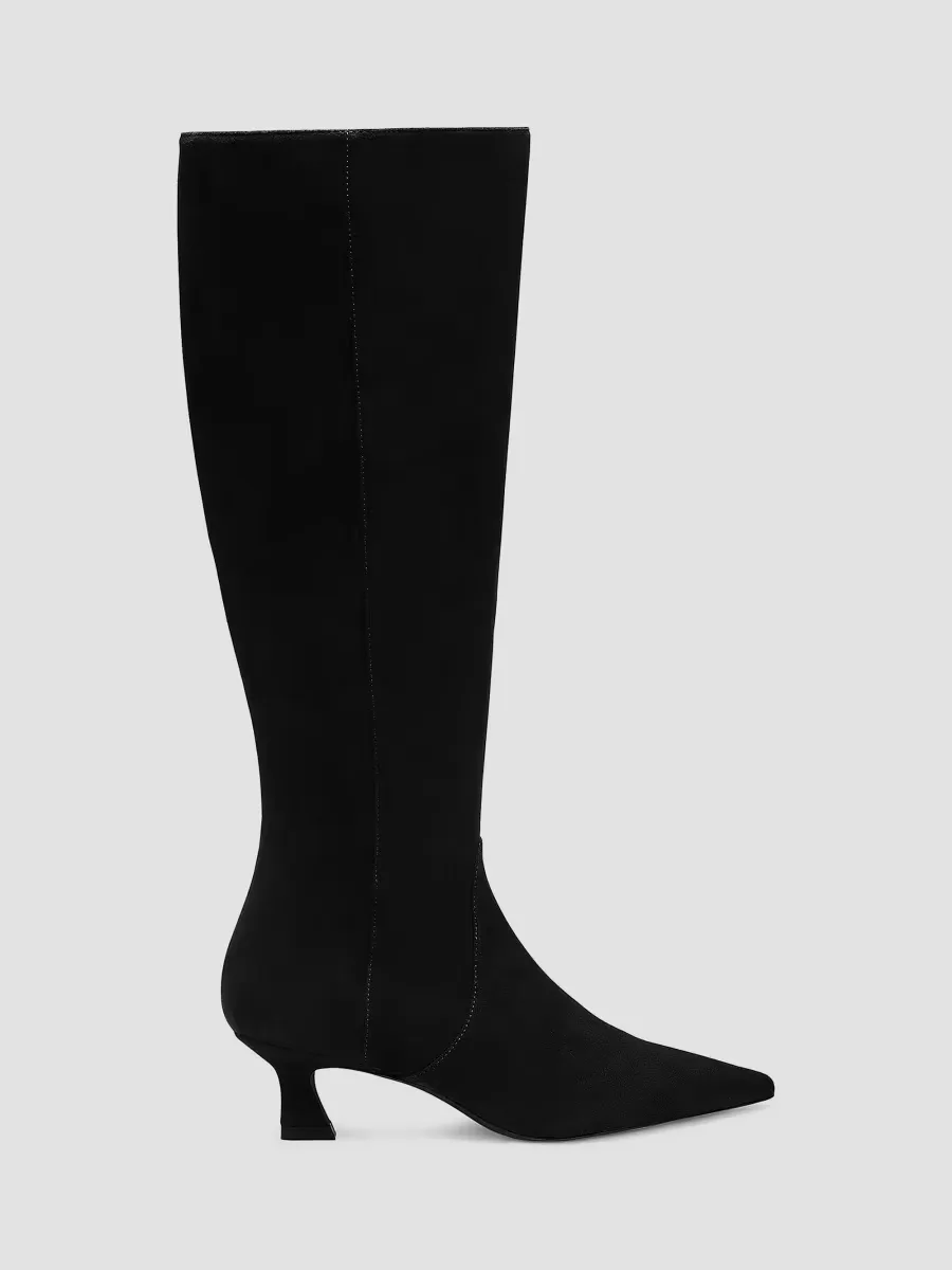 Vinnie 50MM Suede Boots by Stuart Weitzman