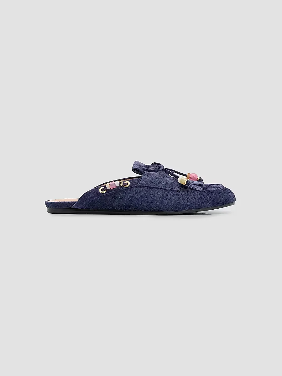 Majorca Tinsley Suede Mules by Stuart Weitzman