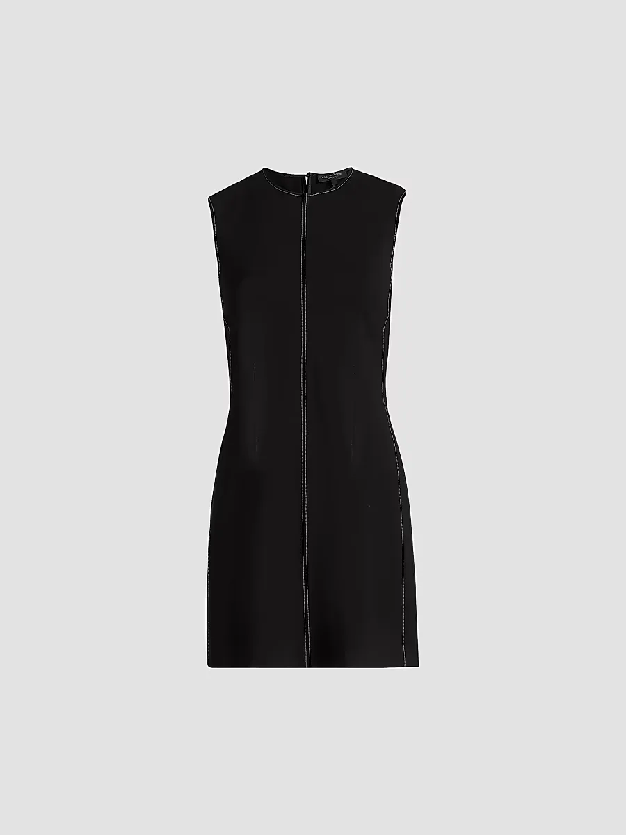 Irina Contrast Tailored Minidress by rag & bone