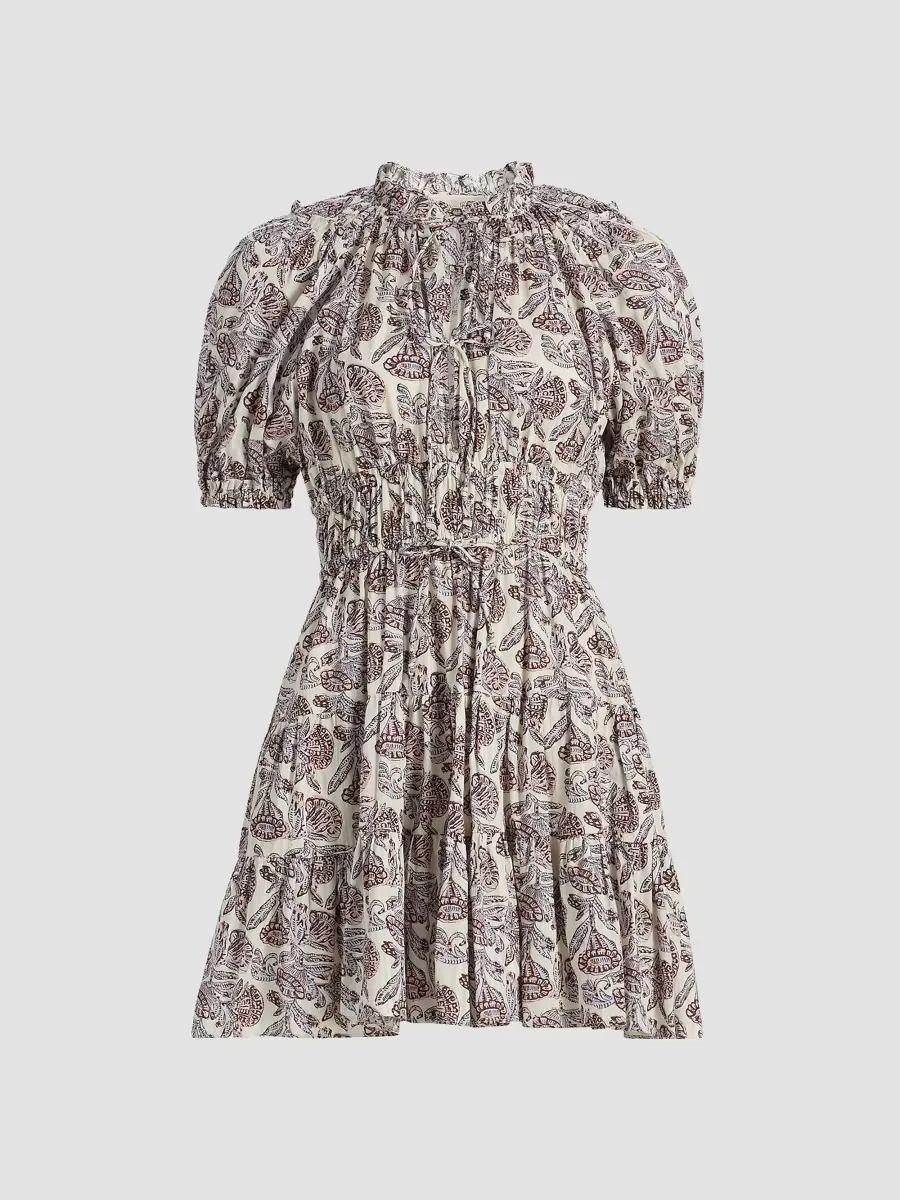 Soffia Printed Minidress by Ulla Johnson