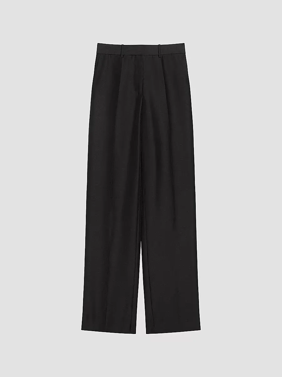 Virgin Wool Car Trousers by Helmut Lang