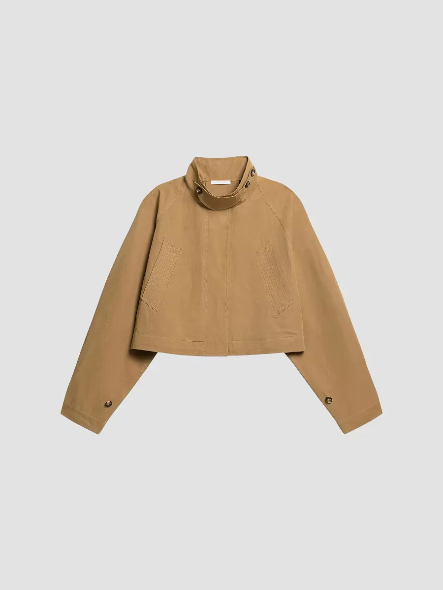 Cropped Trench Jacket by Helmut Lang