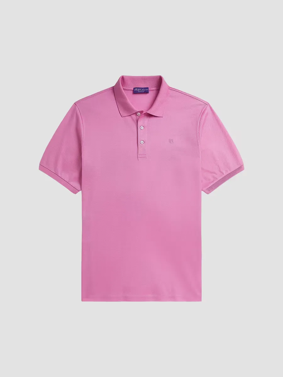 RL Cotton Piqu Polo Shirt by Ralph Lauren