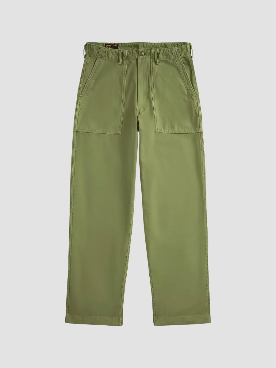 Relaxed-Fit Reverse-Sateen Utility Pants