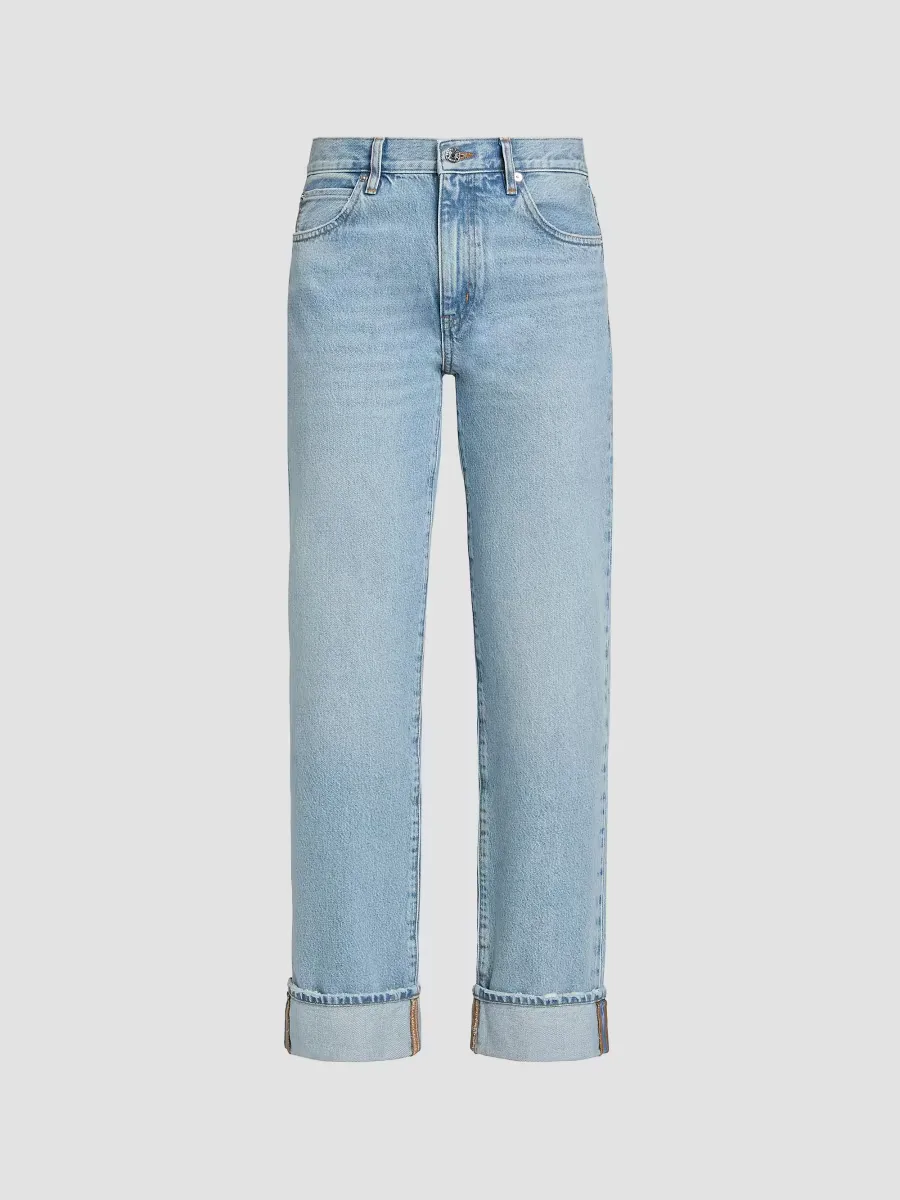 The Cuffed Hang Mid-Rise Jeans