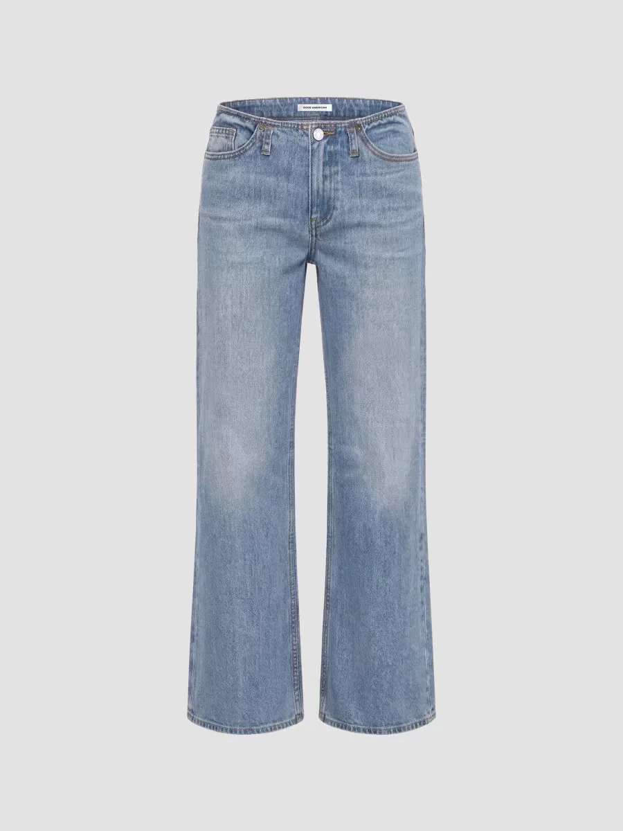 Ghost Waist Low Loose Jeans