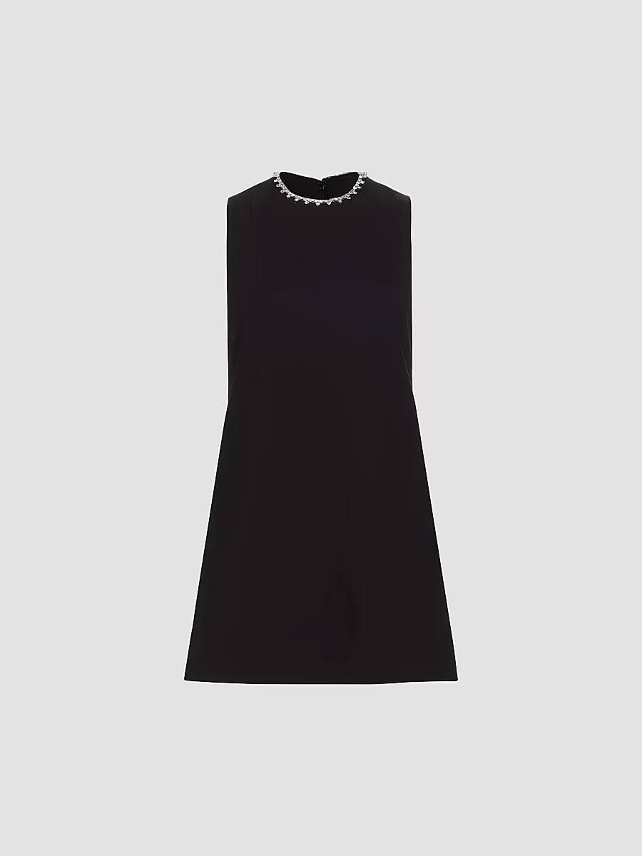 Crystal Heart Shift Dress by Area