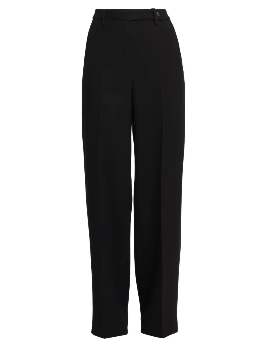 Crepe Wide-Leg Trousers by Kiton