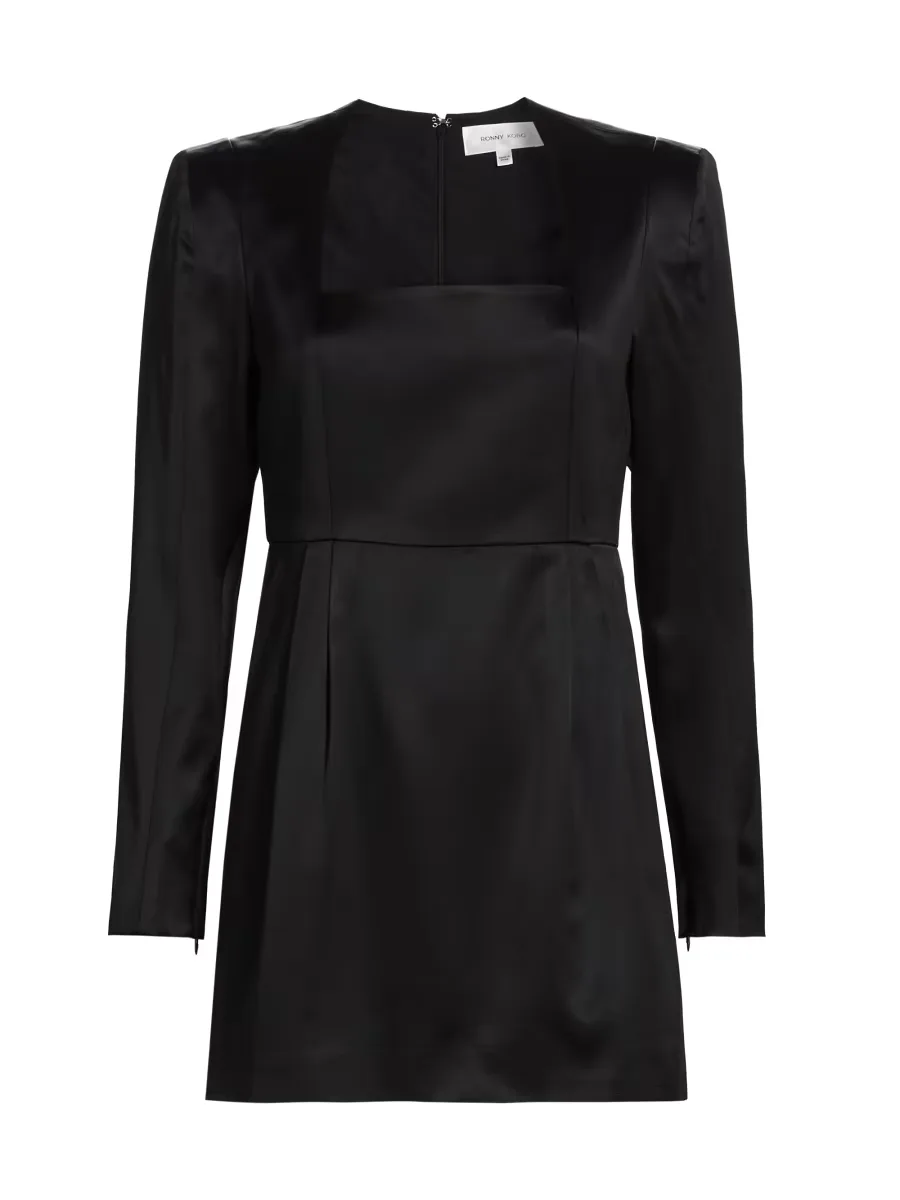 Valentina Squareneck Minidress by Ronny Kobo