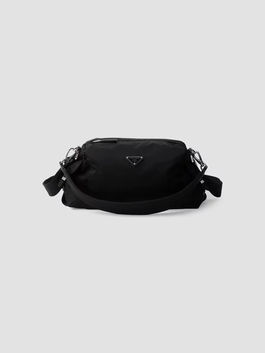 Explore Re-Nylon and Leather Bag by Prada