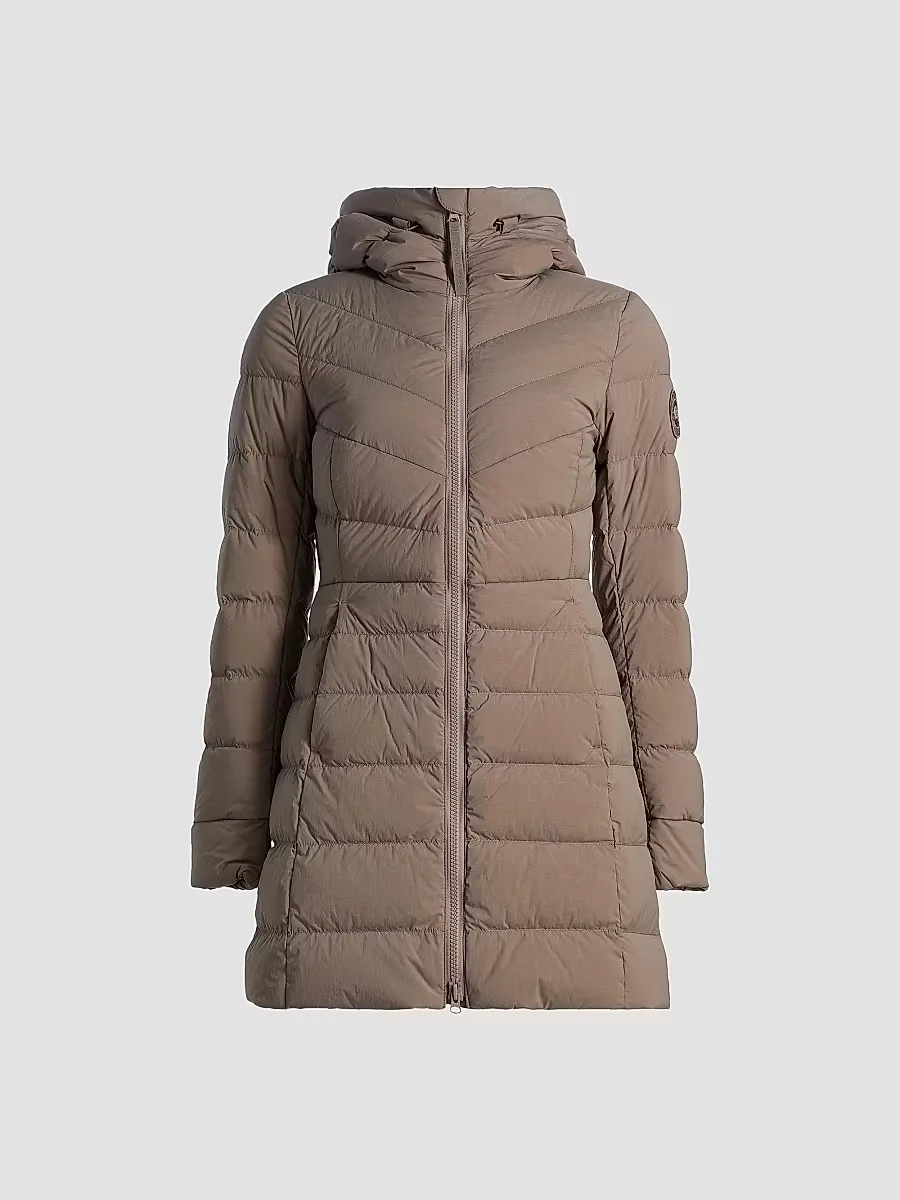 Clair Quilted Stretch-Nylon Slim-Fit Coat by Canada Goose