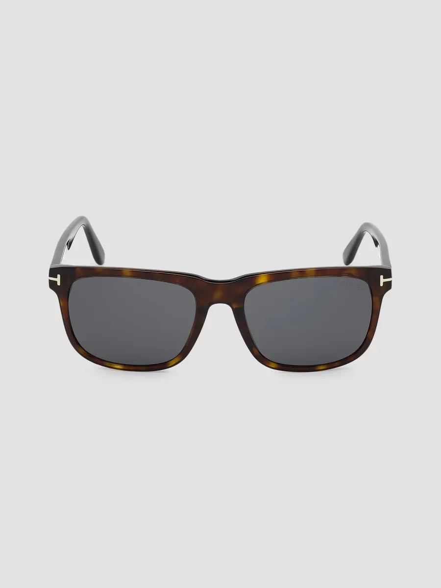 56MM Plastic Square Sunglasses by Tom Ford