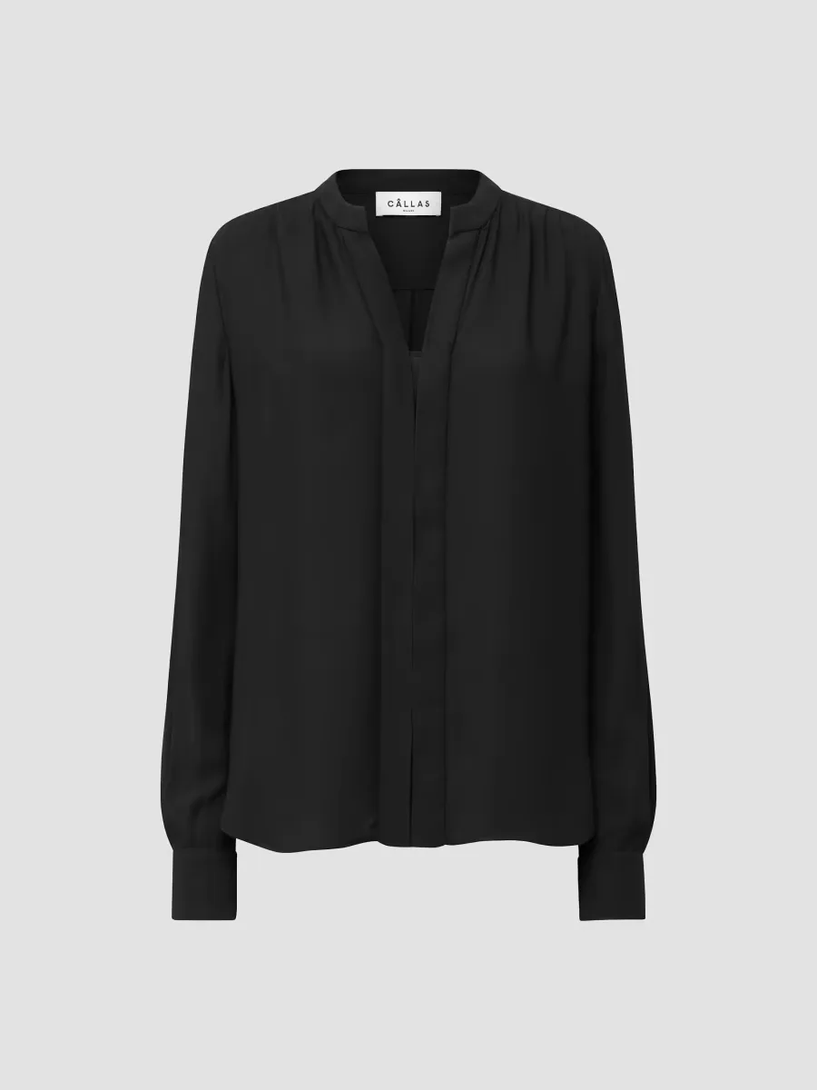 Athena Relaxed Fit Long Sleeve Shirt by Callas Milano