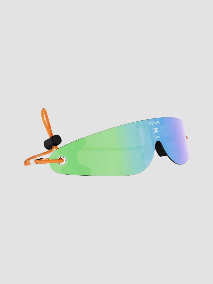 Celine Défilé Runner Shield Sunglasses by Celine
