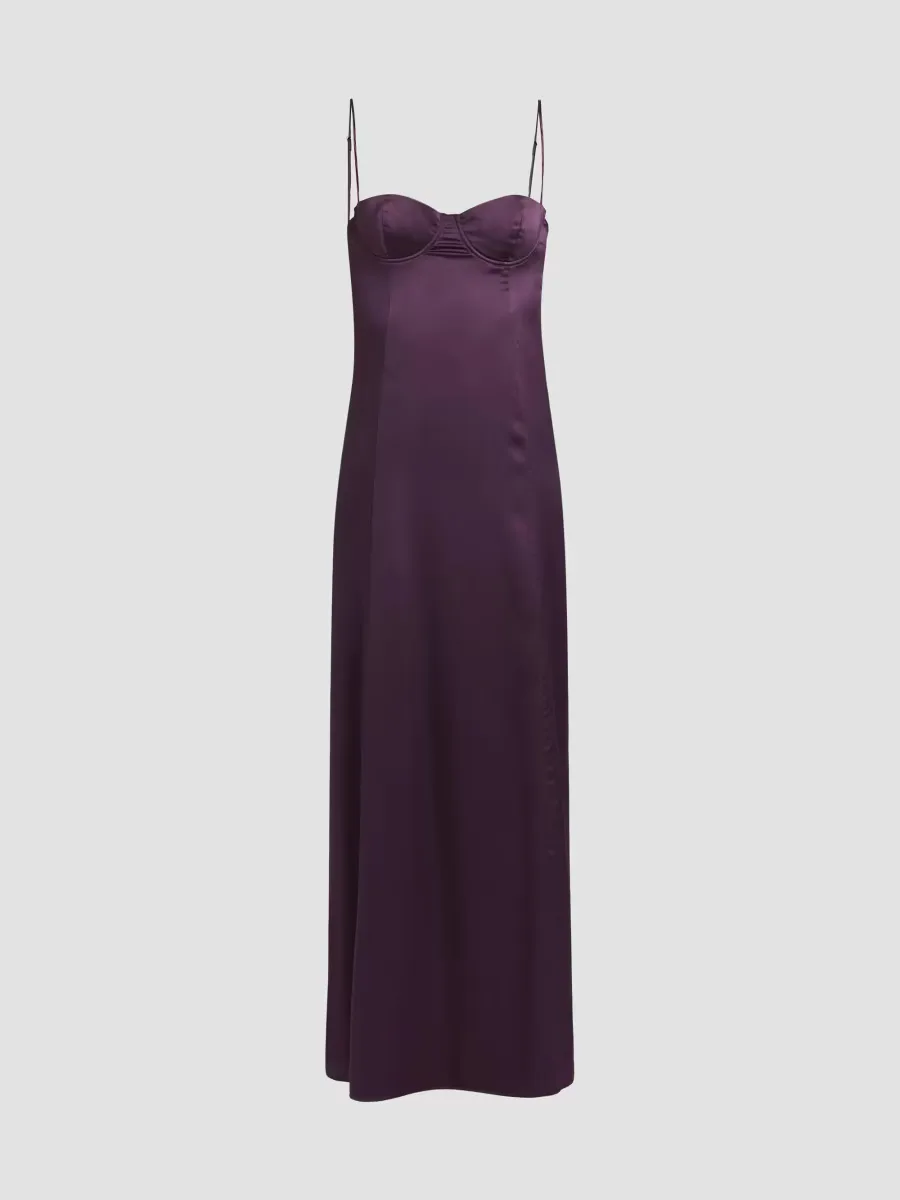 Tous Les Jours Silk Maxi Dress by Kiki de Montparnasse