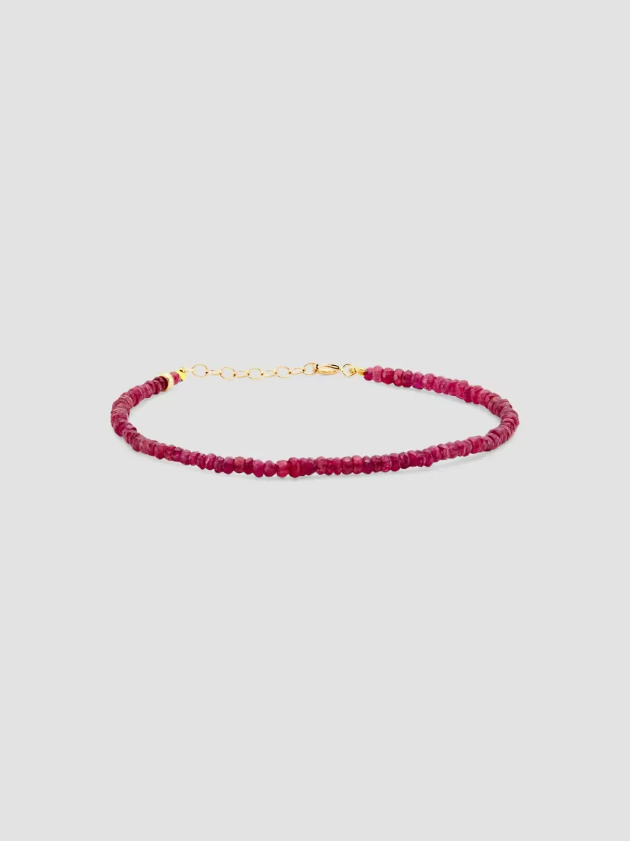Birthstone 14K Yellow Gold & Gemstone Beaded Bracelet by Jia Jia
